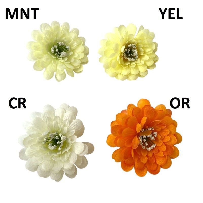 Cínea fej 9cm 12db/csomag - 4 színben Cínea fej 9cm 12db/csomag - 4 színben