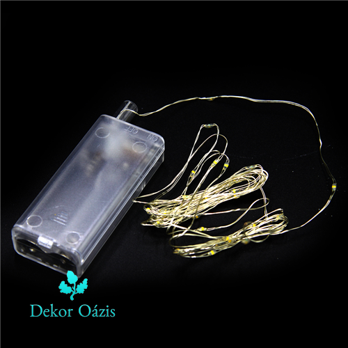 Ledfüzér 30 db-os drótos 3 M - 3 színben Ledfüzér 30 db-os drótos 3 M - 3 színben