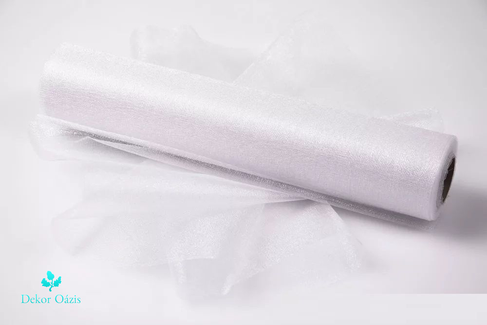 Snow Organza 23,5cm*10m - Több színben 