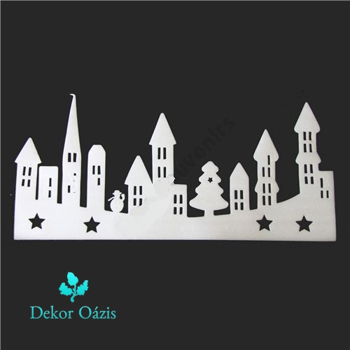 Ablakdísz templomos Ablakdísz templomos