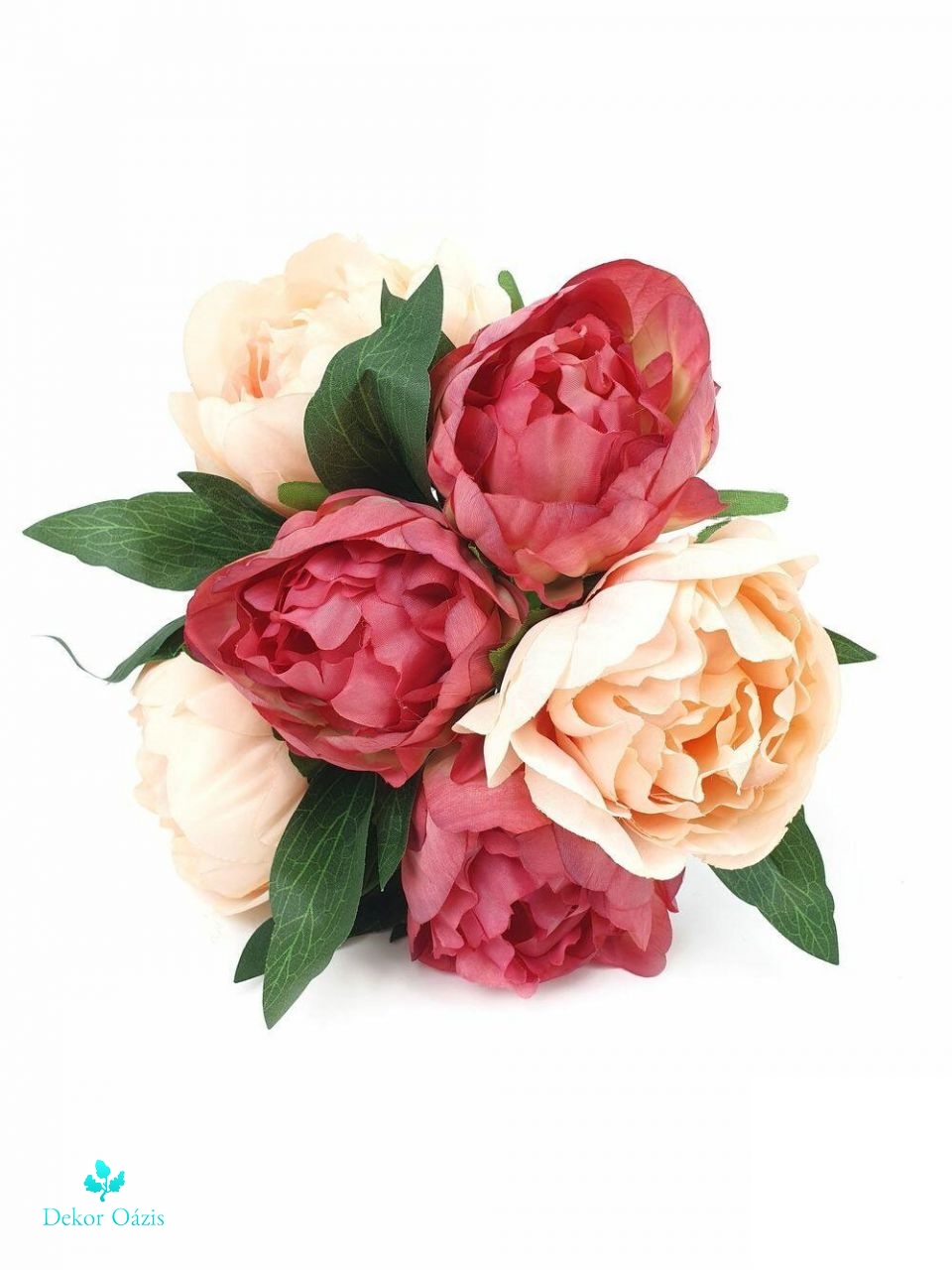 Paeonia dekor csokor - Több színben