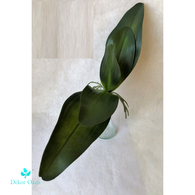 Orchidea levél 5leveles 48cm