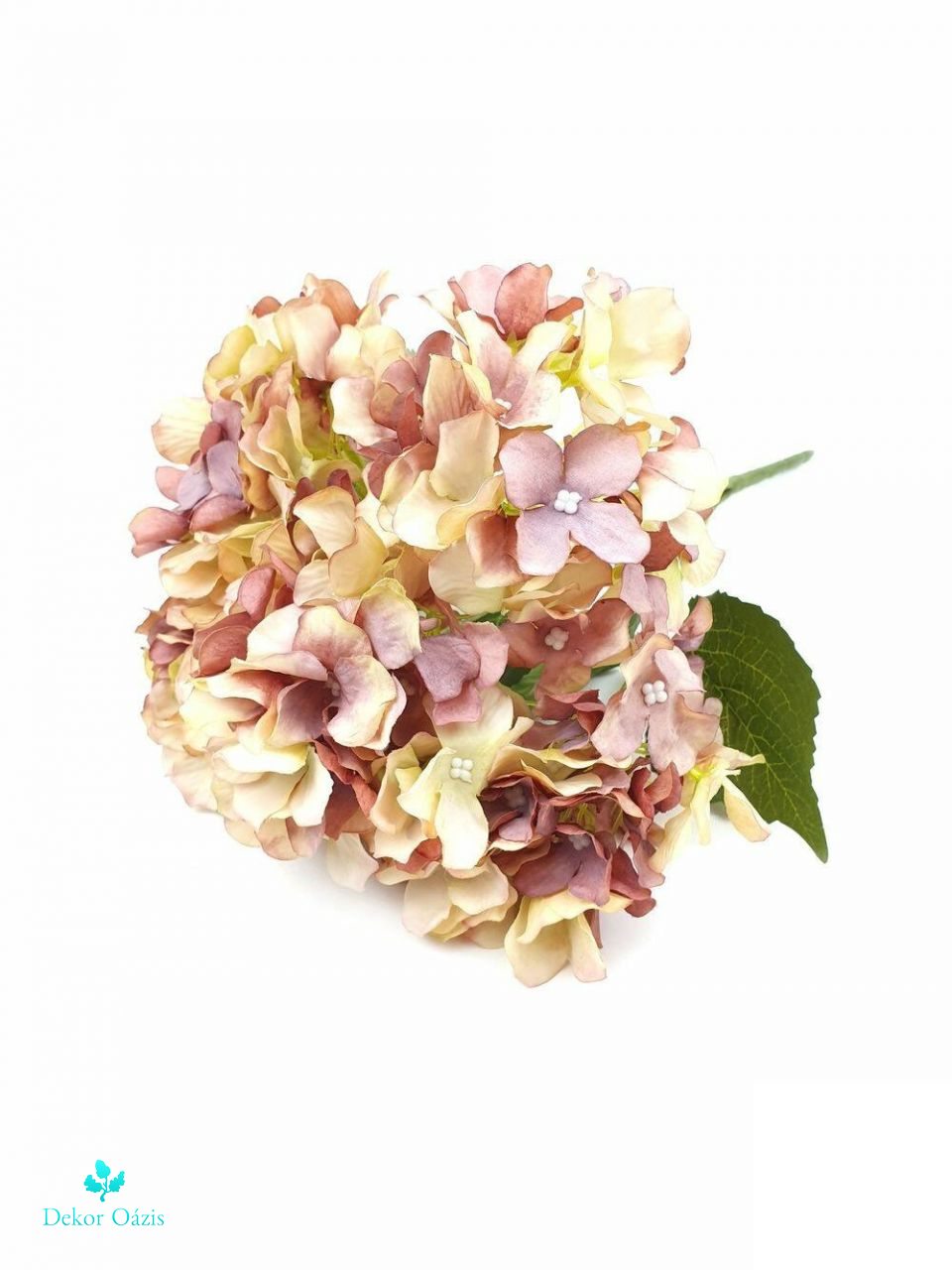 5 fejes hortenzia csokor 43 cm - Több színben