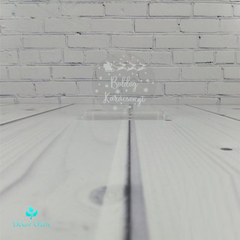 Kör alakú karácsonyi plexi 5 cm - 3 db /csomag - Több féle Kör alakú karácsonyi plexi 5 cm - 3 db /csomag - Több féle