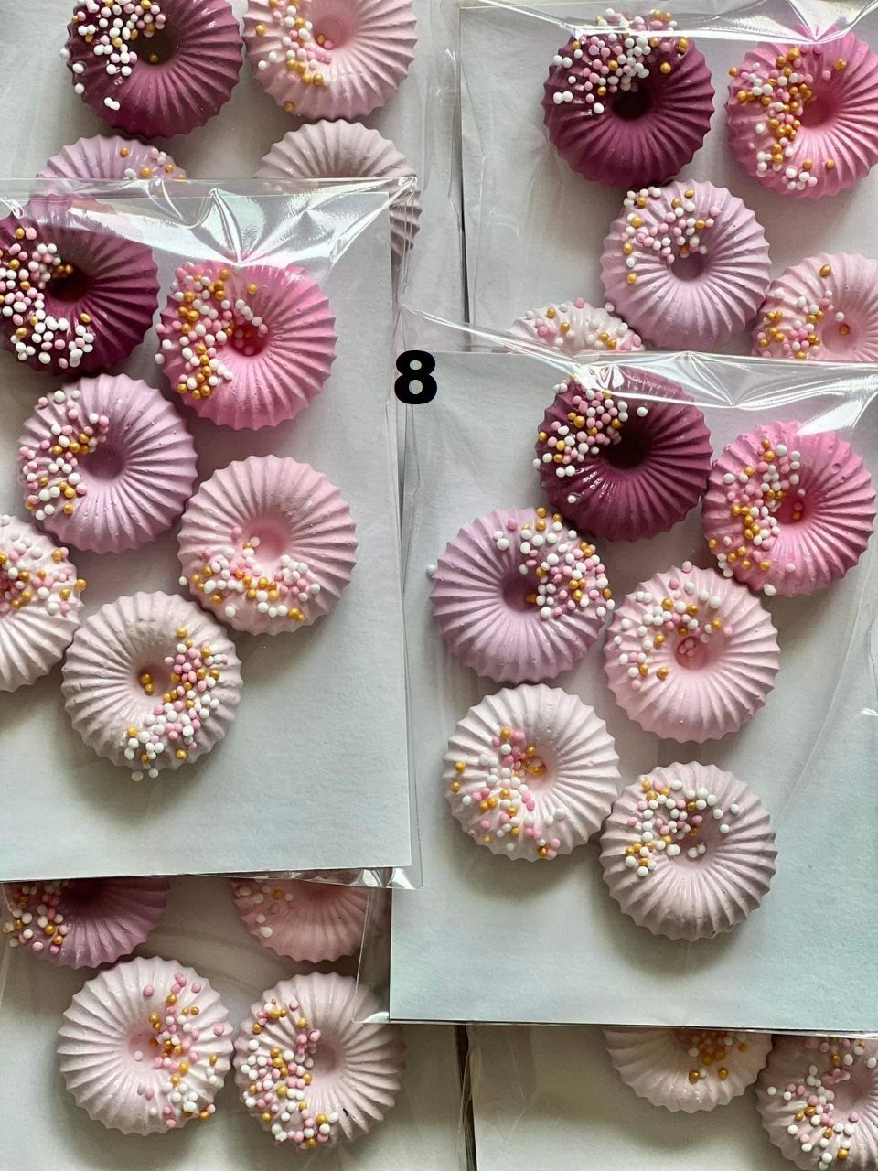 3D-s gipsz fánk szettel - Több féle 3D-s gipsz fánk szettel - Több féle