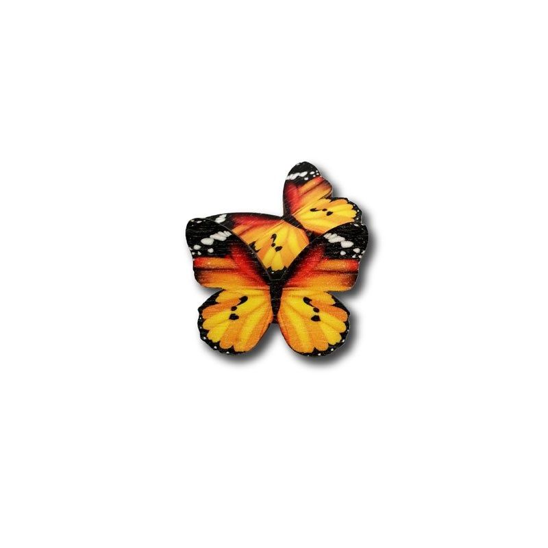 Mini fa pillangó 5 db/csomag - 3 színben