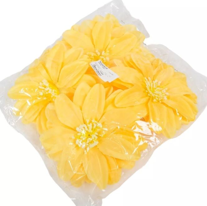 Dália virágfej 16 cm 12db/csomag - Több színben