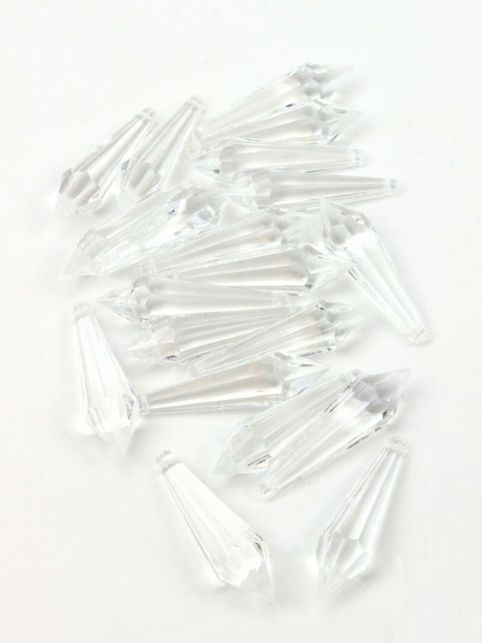Fűzhetős kristály 14 6 cm- 20 db/csomag