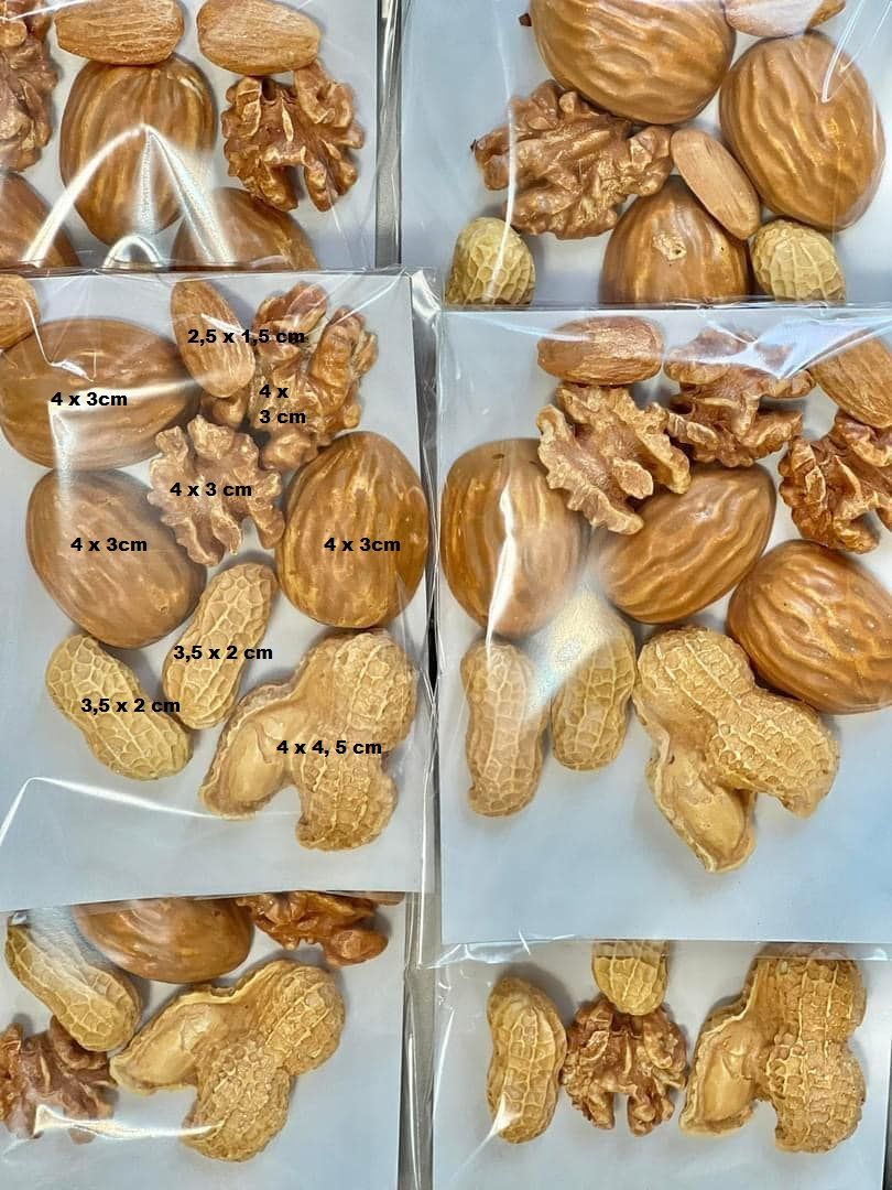 Őszi termés 3D-s gipsz dísz - 2 féle Őszi termés 3D-s gipsz dísz - 2 féle