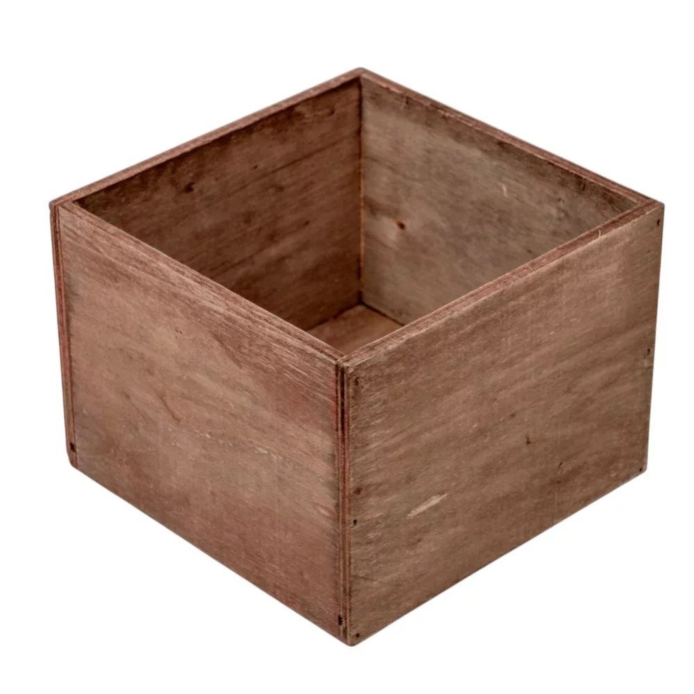 Dekor láda kocka forma M12x16x16cm - 4 színben Dekor láda kocka forma M12x16x16cm - 4 színben