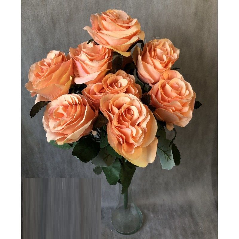 Rózsa csokor x10 44cm - Több színben