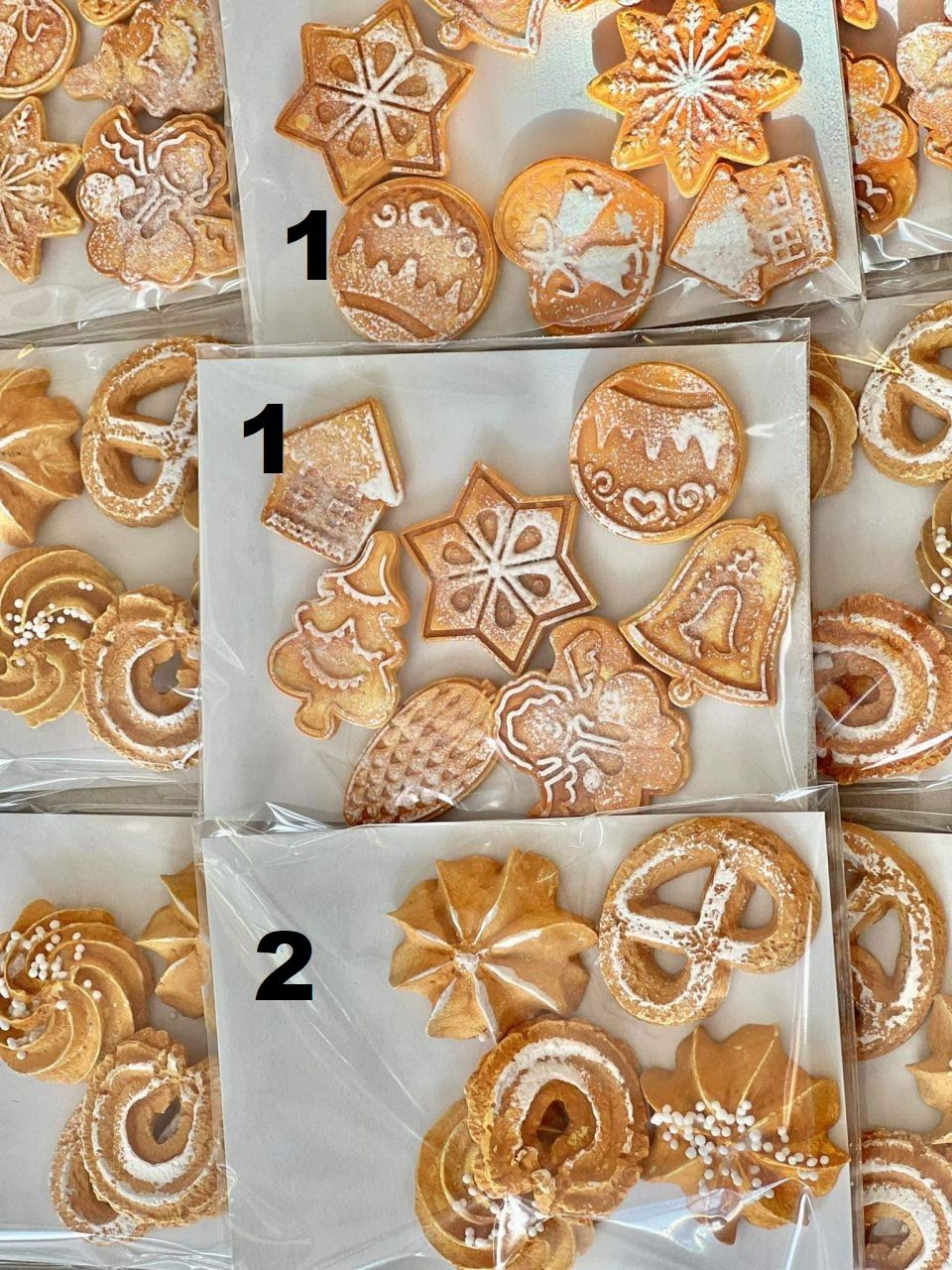 Mézeskalácsos sütik 3D gipsz figura szett - Több féle Mézeskalácsos sütik 3D gipsz figura szett - Több féle