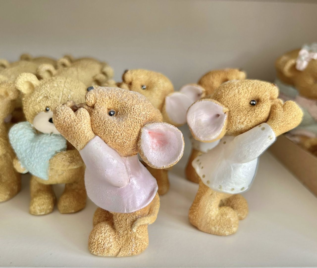 Egérke 3D-s gipsz figura - 5 színben  Egérke 3D-s gipsz figura - 5 színben