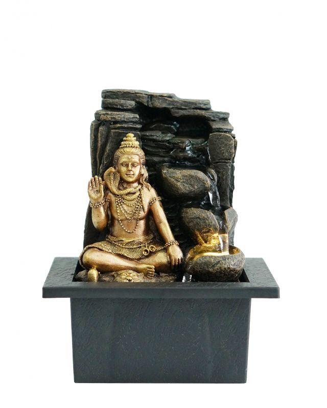 Arany Buddhás kő hatású szökőkút / csobogó