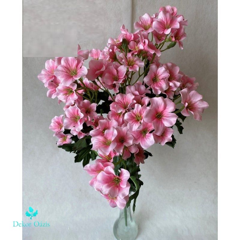 Ólomvirág csokor x5 58cm - Pink