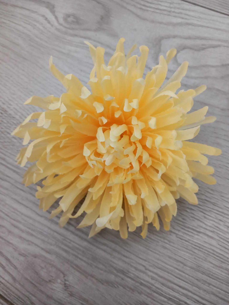 Krizantém virágfej 10 cm 12 db / csomag - Narancs