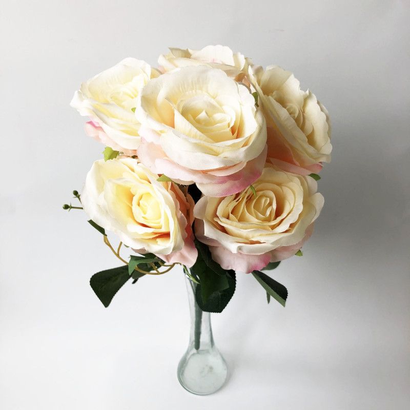 Rózsa csokor 10 x 10 42 cm - 6 színben