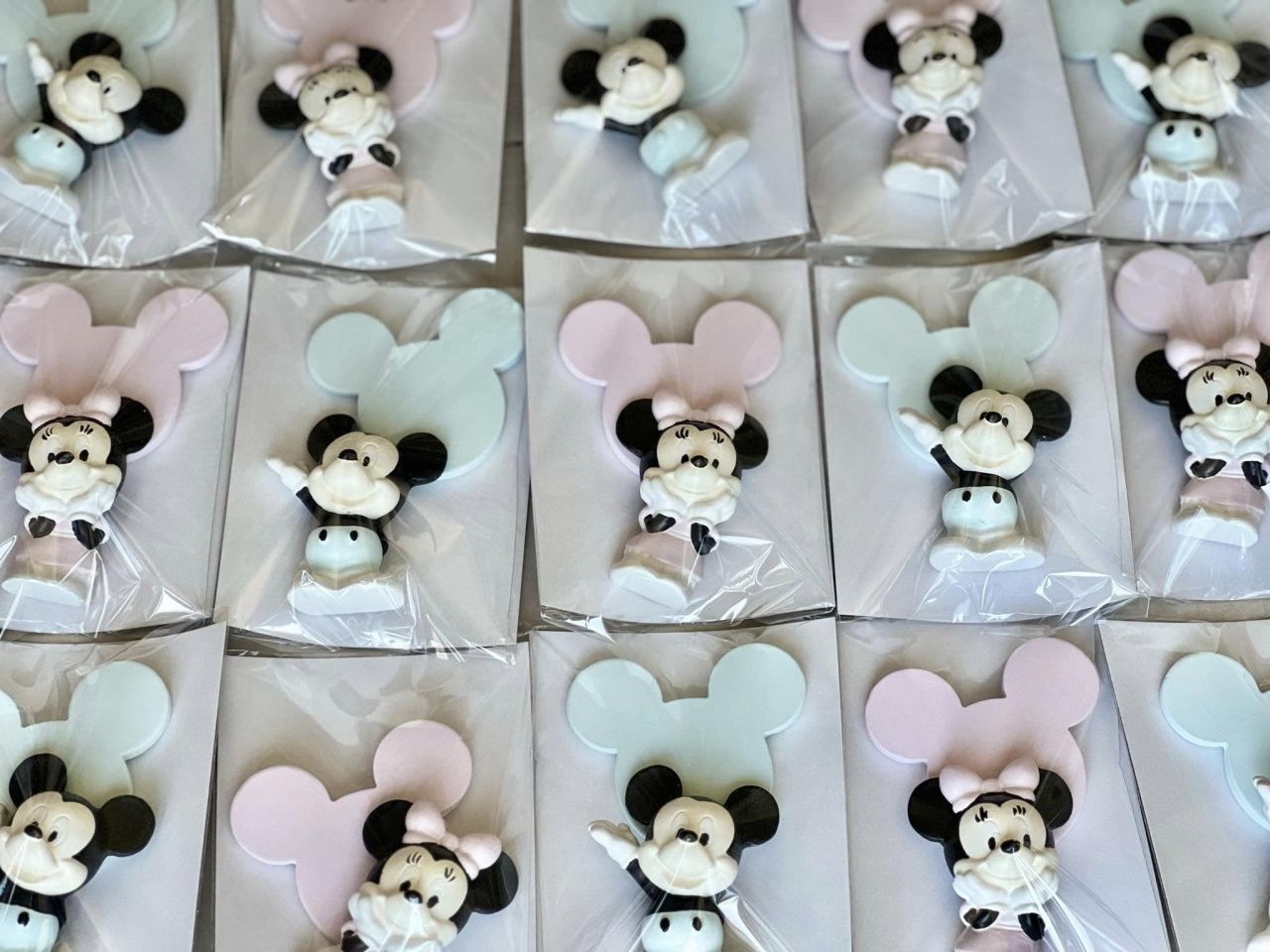 3D-s gipsz MICKEY / MINNIE szett