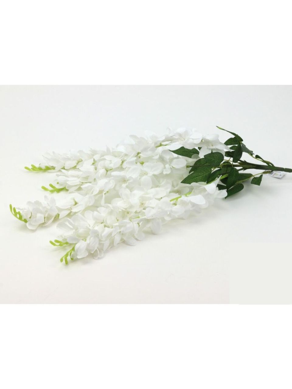 Fehér csüngős virágú selyem 60 cm