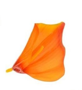 Kála virágfej 10cm 24 db /csomag - Narancs