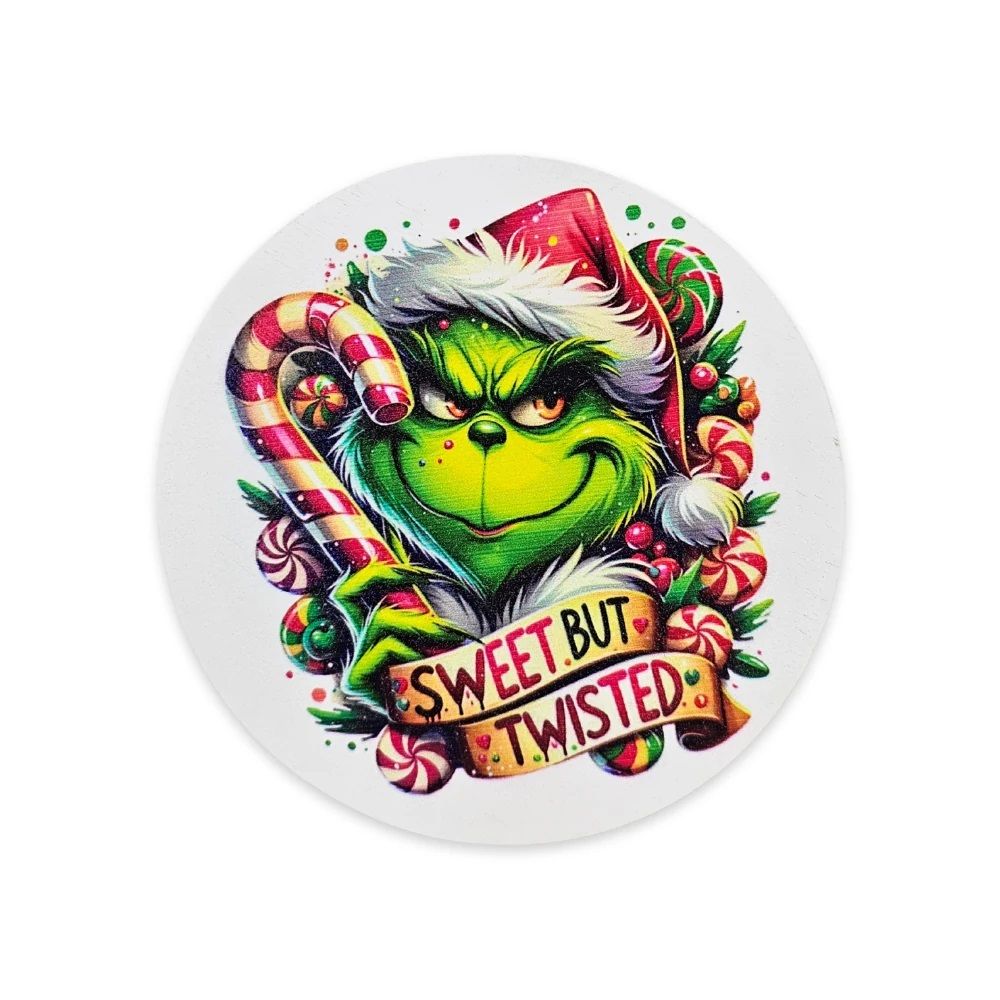 Nyomtatott fa tábla koszorú közép 14,8 cm - Karácsonyi minták Nyomtatott fa tábla koszorú közép 14,8 cm - Karácsonyi minták