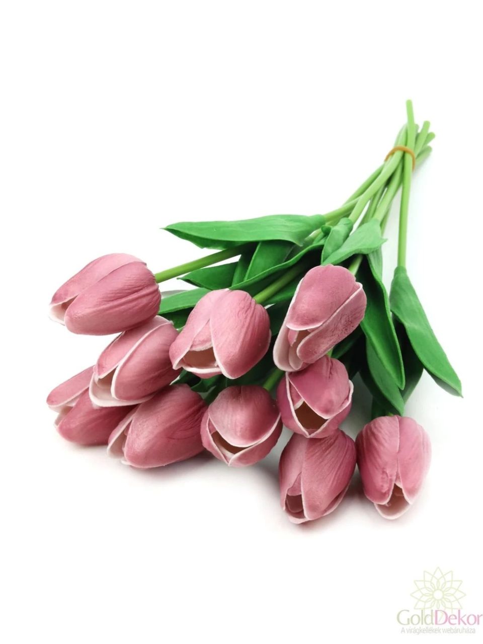 Real touch tulipán köteg x 10 - 16 színben