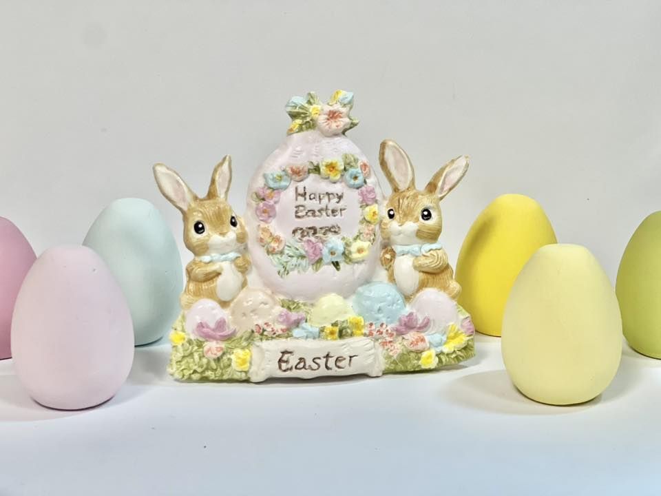 Gipsz nyuszi család