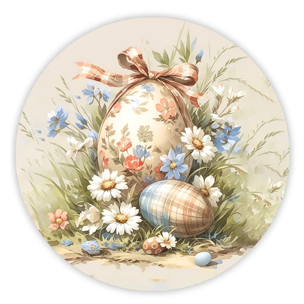 Tavaszi fa nyomtatott koszorú közép 2 méretben- Több féle