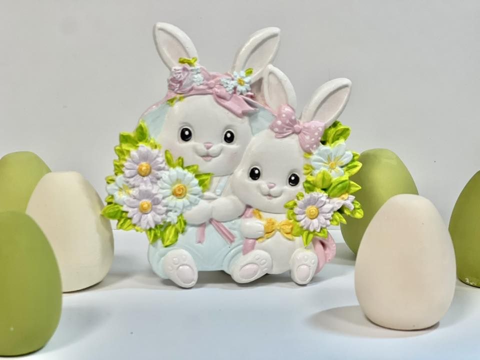 Gipsz cuki nyuszikák szett