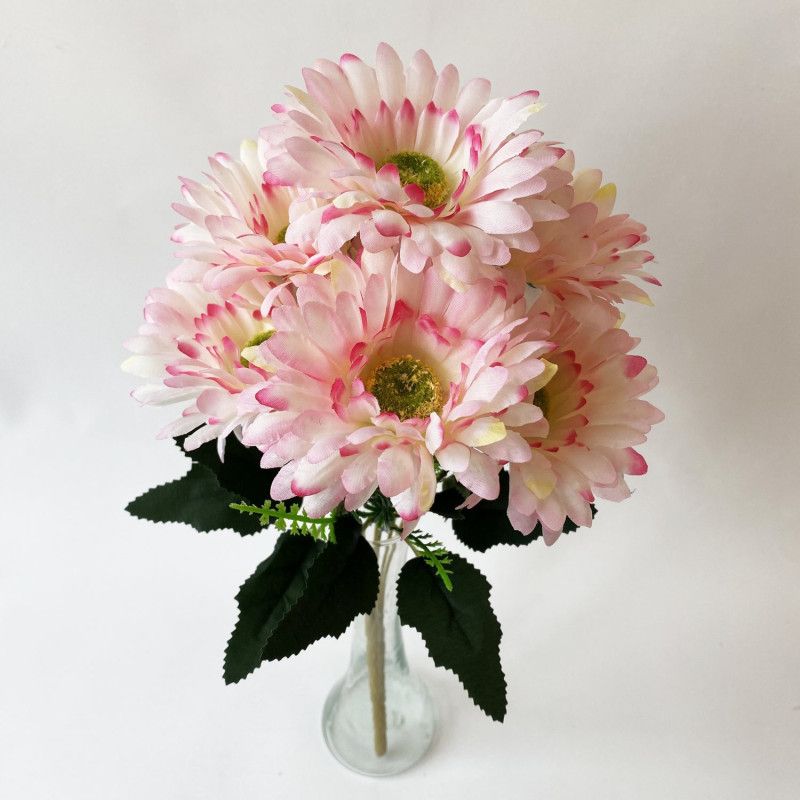 Gerbera csokor x7 40cm - 6 színben