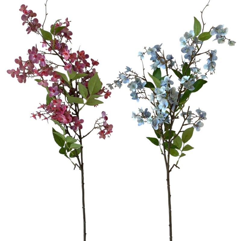 Virágos ág gumis 83cm - 4 színben Virágos ág gumis 83cm - 4 színben
