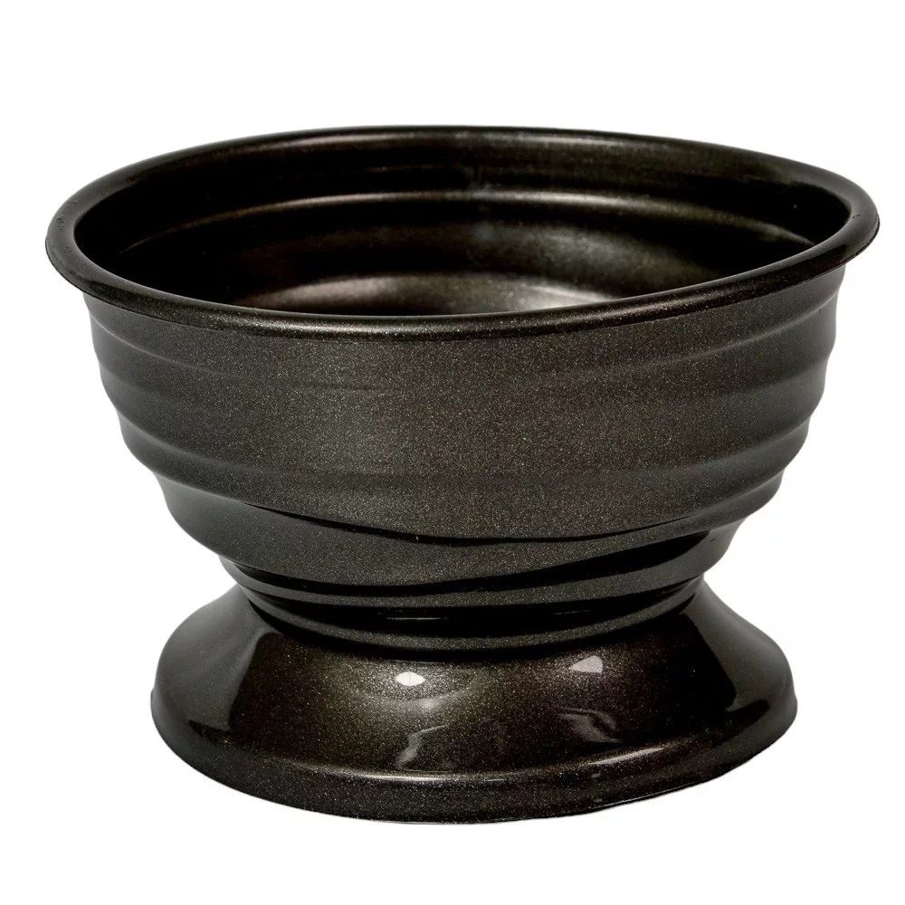 Műanyag mintás kerek talpas tál Ø16 cm × 10 cm - 2 színben Műanyag mintás kerek talpas tál Ø16 cm × 10 cm - 2 színben