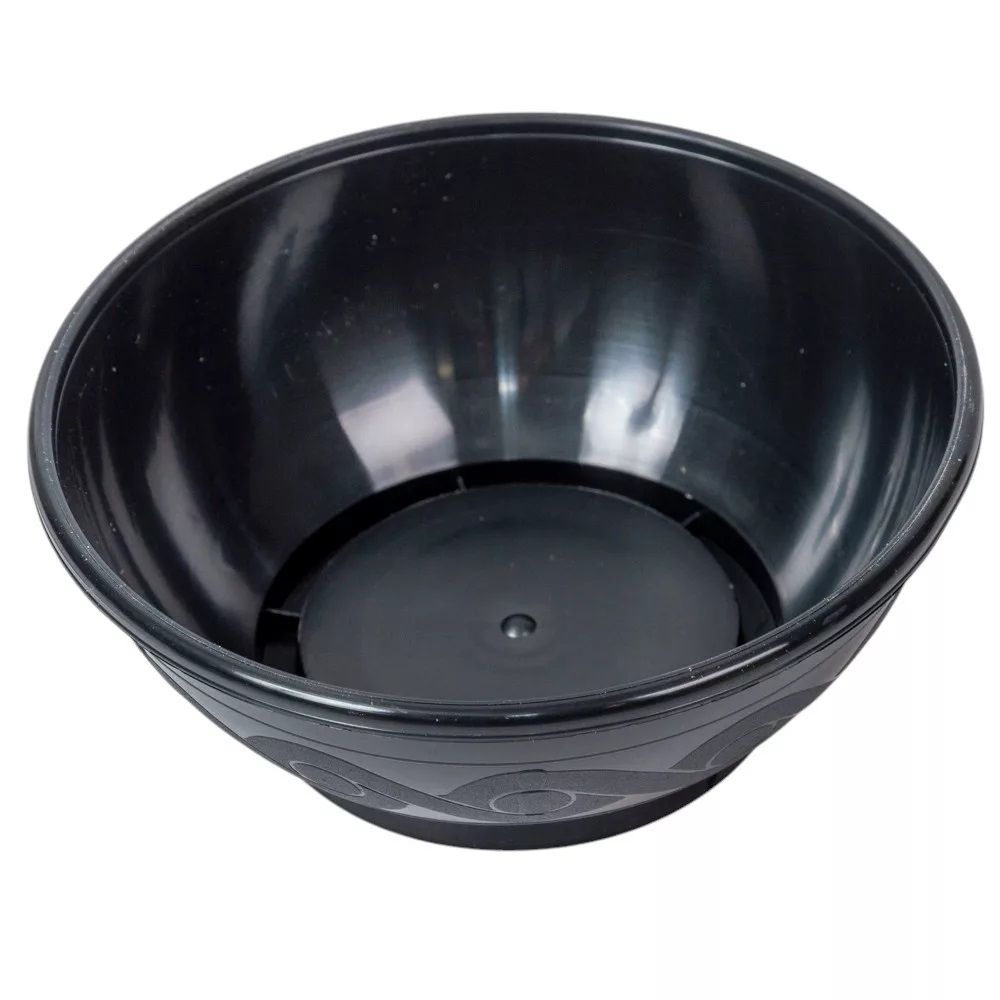 Műanyag kerek tál mintás D18cm M7cm - 2 színben Műanyag kerek tál mintás D18cm M7cm - 2 színben