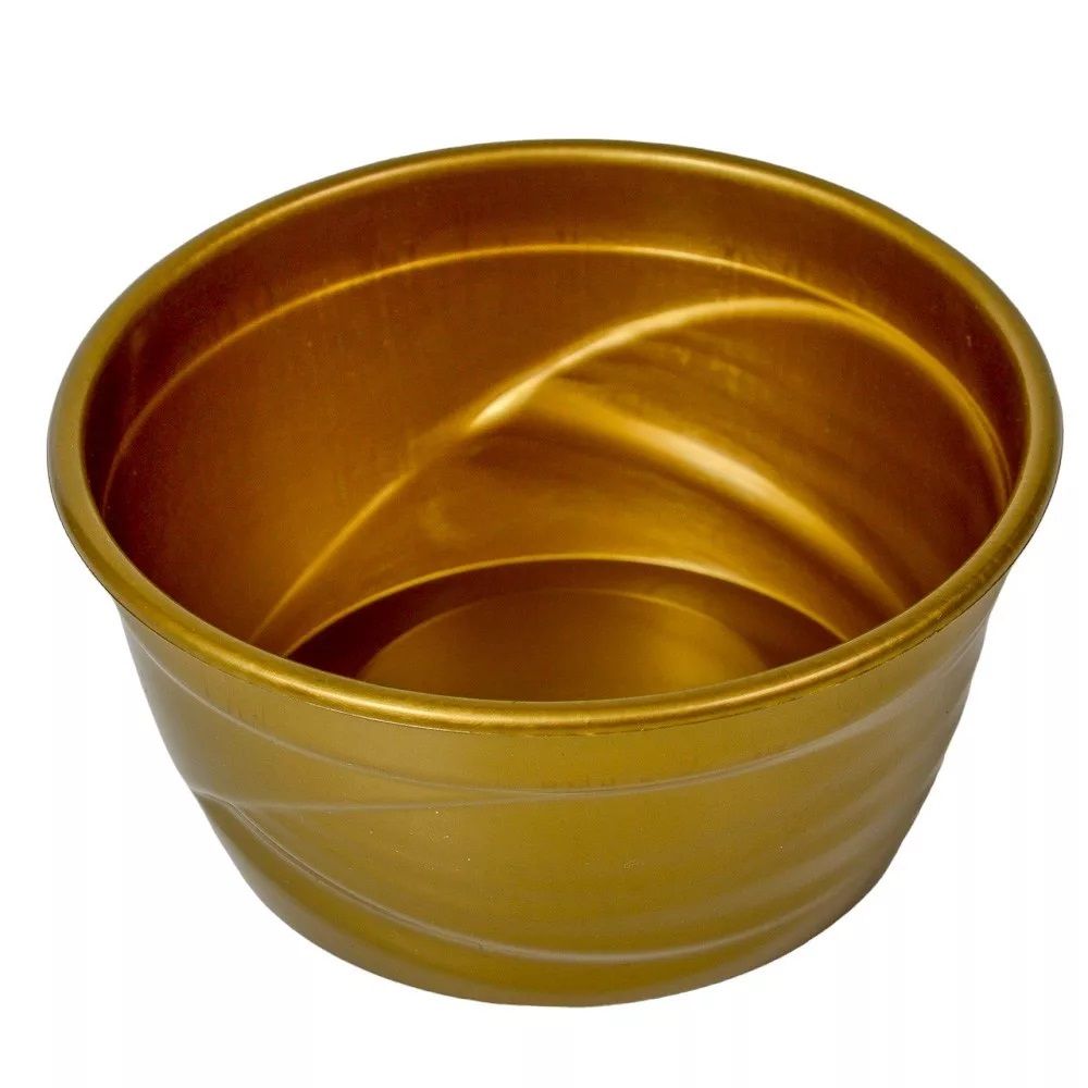 Műanyag kerek hullámos mintás tál D15,5cm M7,5cm - 2 színben Műanyag kerek hullámos mintás tál D15,5cm M7,5cm - 2 színben