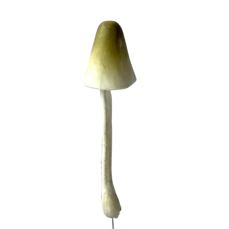 Gomba polifoam 19cm zöld-fehér