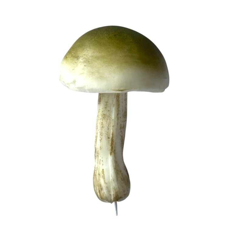 Gomba polifoam 16cm zöld-fehér Gomba polifoam 16cm zöld-fehér
