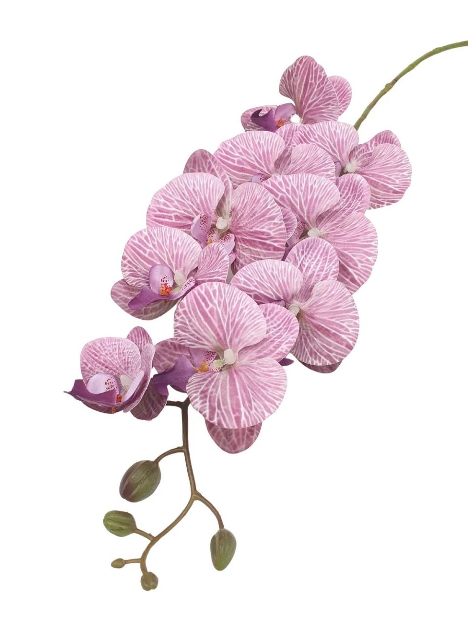 9 fejes nagy phalenopsis ág 110 cm - Több színben 9 fejes nagy phalenopsis ág 110 cm - Több színben