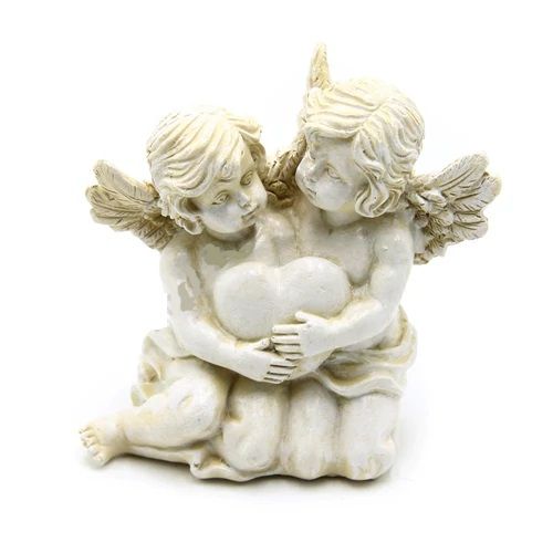 Angyalpár szívvel 11,5x12x7 cm Angyalpár szívvel 11,5x12x7 cm
