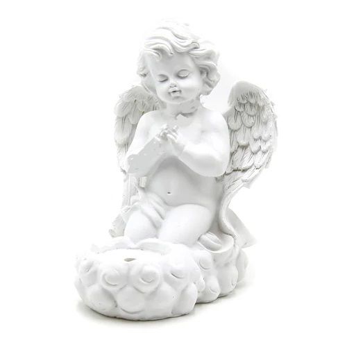 Angyal mécsestartóval 14x9x18 cm Angyal mécsestartóval 14x9x18 cm