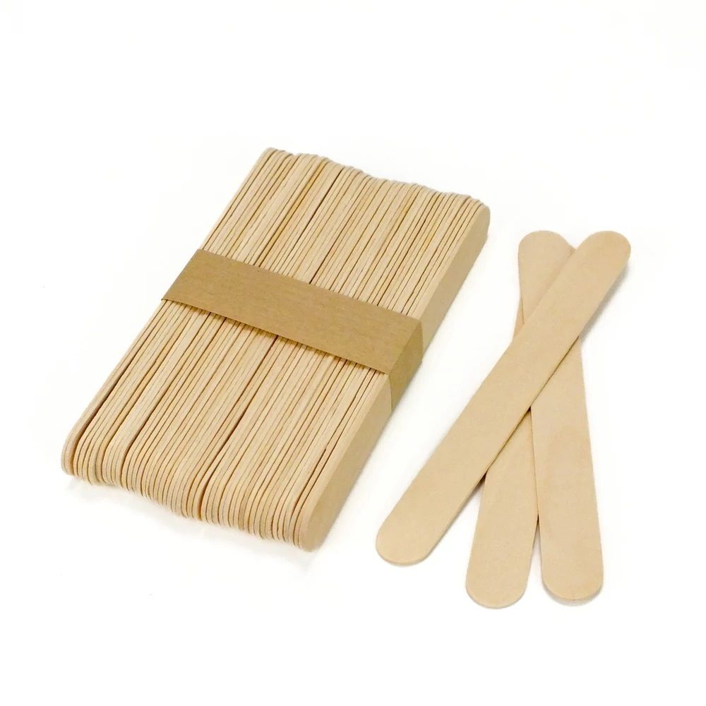Fa spatula 11x1cm 50db/csomag - 2 színben Fa spatula 11x1cm 50db/csomag - 2 színben