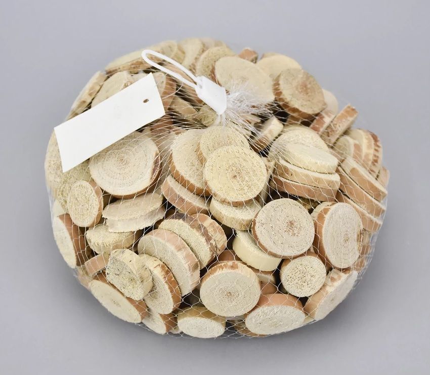 Fakorongok 0,5kg/csomag - 2 féle Fakorongok 0,5kg/csomag - 2 féle