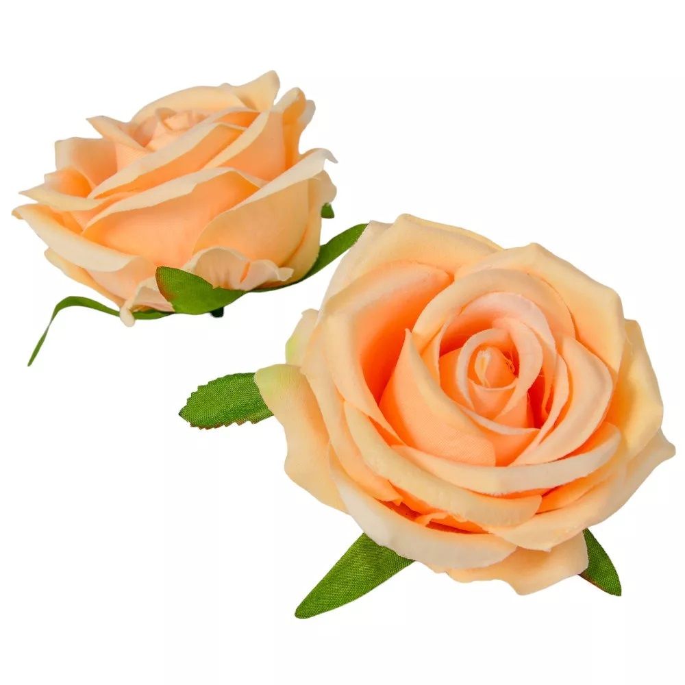 Rózsa nyílt bársony hatású D8cm 24db/csomag - 6 színben Rózsa nyílt bársony hatású D8cm 24db/csomag - 6 színben