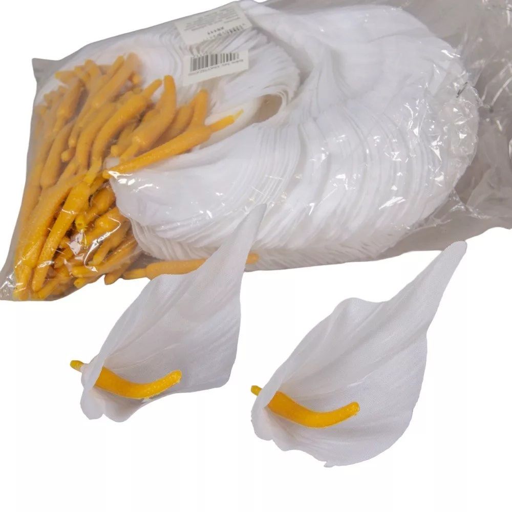 Kála virágfej M10cm - 2 színben Kála virágfej M10cm - 2 színben