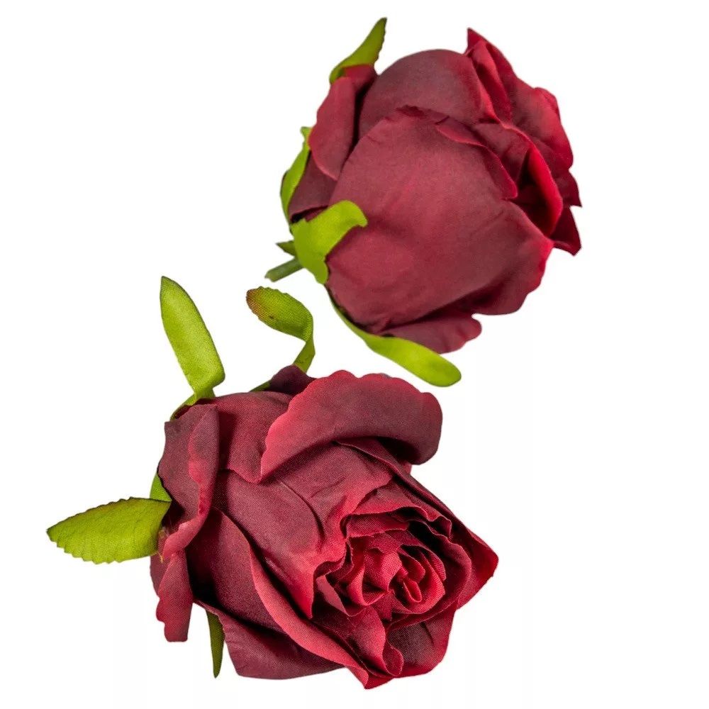 Rózsa virágfej D7cm 24 db / csomag - 6 színben Rózsa virágfej D7cm 24 db / csomag - 6 színben