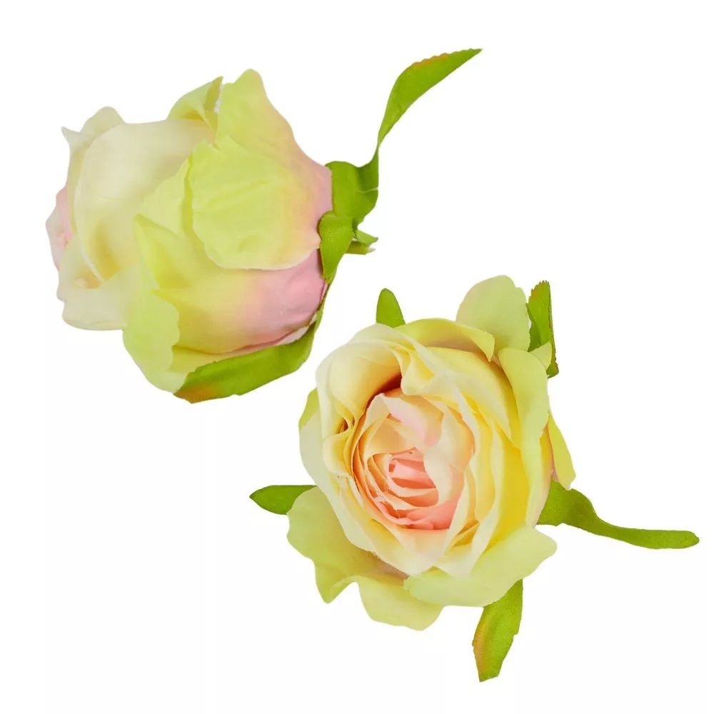 Rózsa virágfej D7cm 24 db / csomag - 6 színben Rózsa virágfej D7cm 24 db / csomag - 6 színben