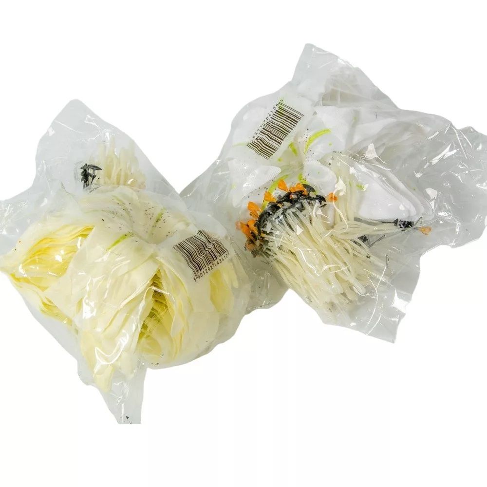 Liliom virágfej D13cm 24db/csomag - 2 színben Liliom virágfej D13cm 24db/csomag - 2 színben