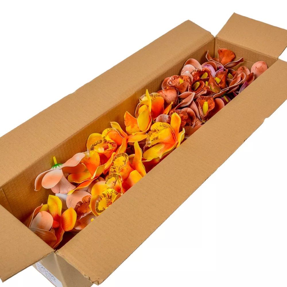Orchidea virágfej polifoam D7cm 72db/csomag Orchidea virágfej polifoam D7cm 72db/csomag