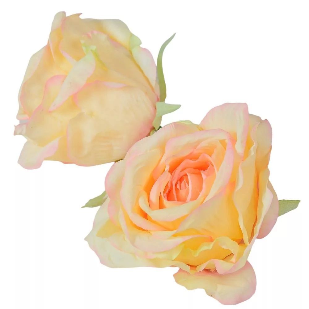 Rózsa virágfej D9cm 12db/csomag - 5 színben Rózsa virágfej D9cm 12db/csomag - 5 színben