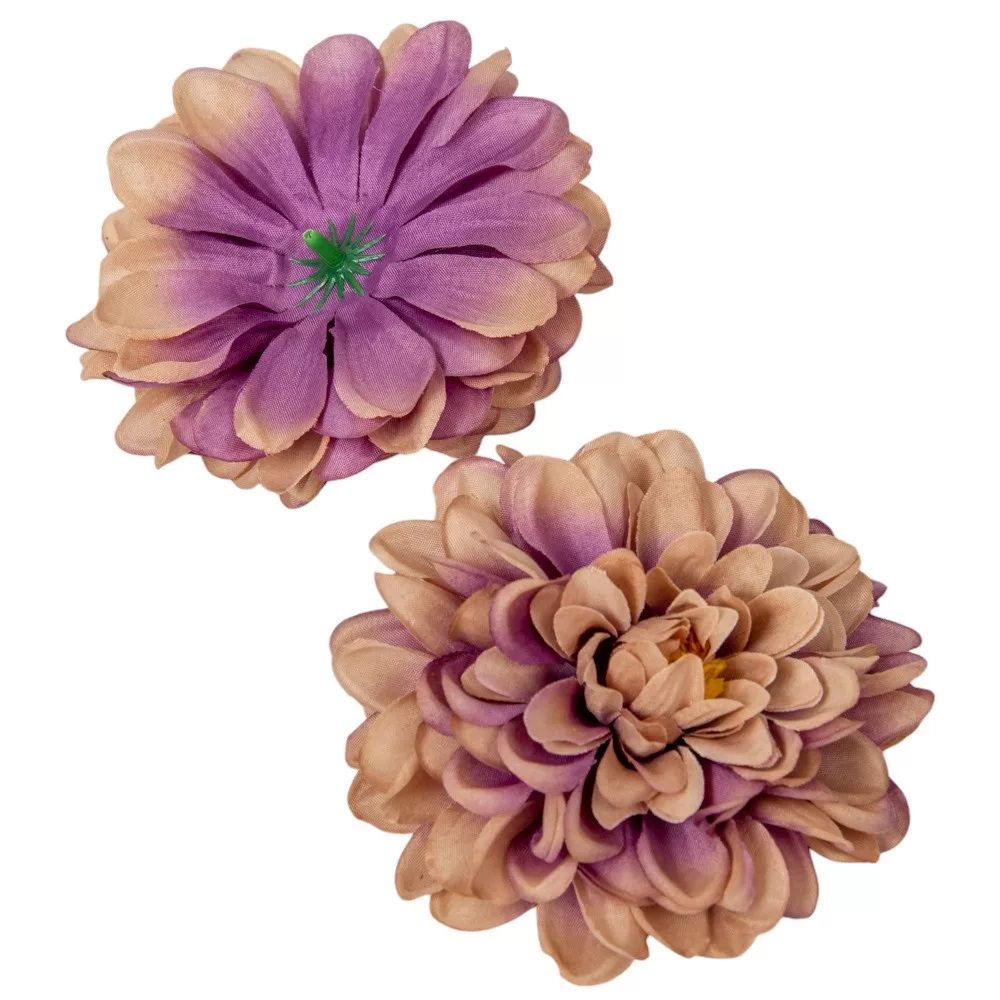 Dália virágfej lila D11cm 12 db / csomag Dália virágfej lila D11cm 12 db / csomag