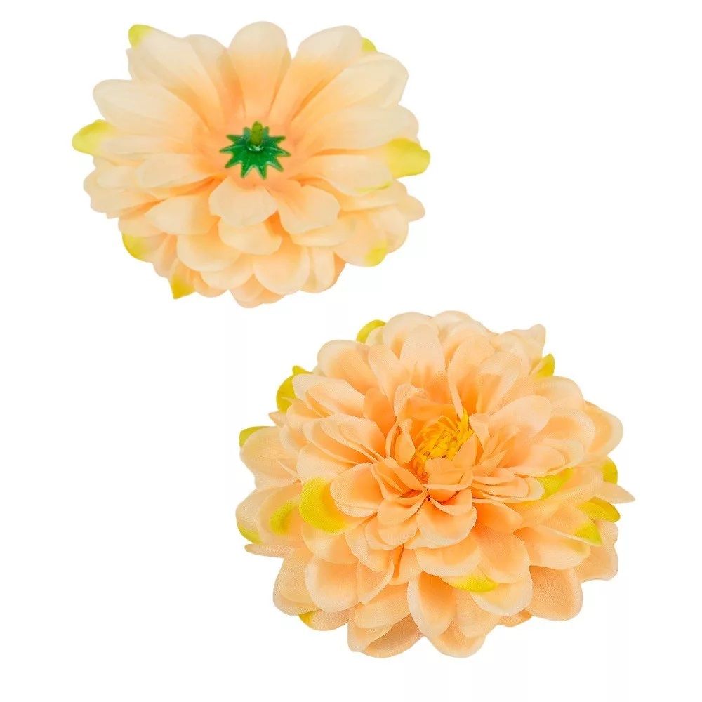 Dália virágfej D10cm 12db / csomag - Több színben Dália virágfej D10cm 12db / csomag - Több színben